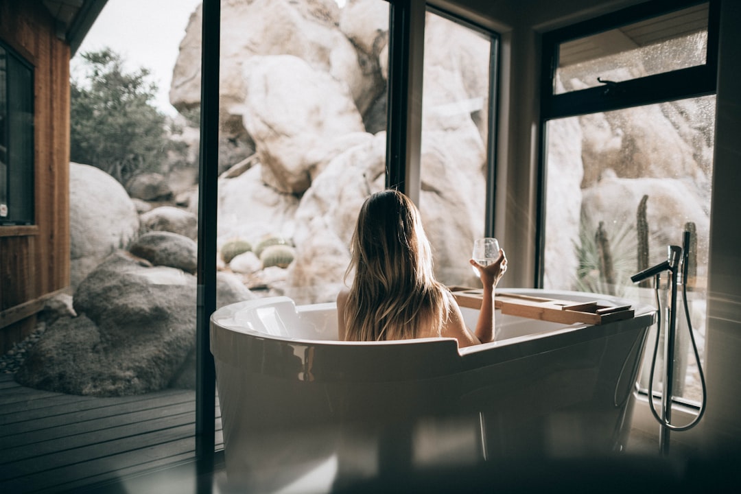 Photo Candlelit bath